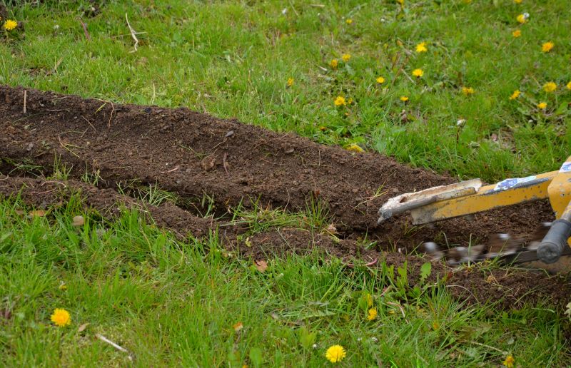 Leach Field Excavation Equipment